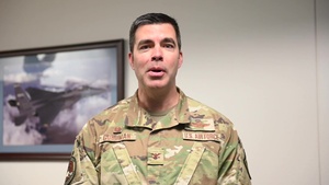 Col. Rick Goodman thank you video