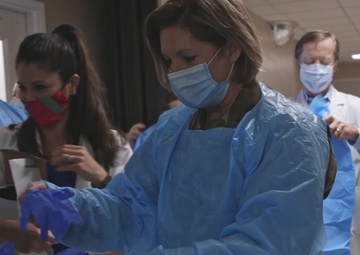 CG of U.S. Army North tours Baton Rouge General Mid City campus