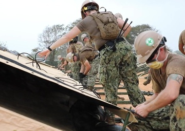 Seabees Begin Construction of Expeditionary Medical Facility
