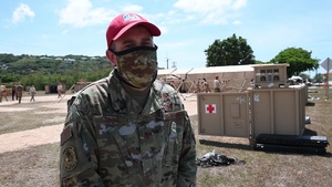 Senior Master Sgt. Treml Speaks About RED HORSE and EMEDS Set Up