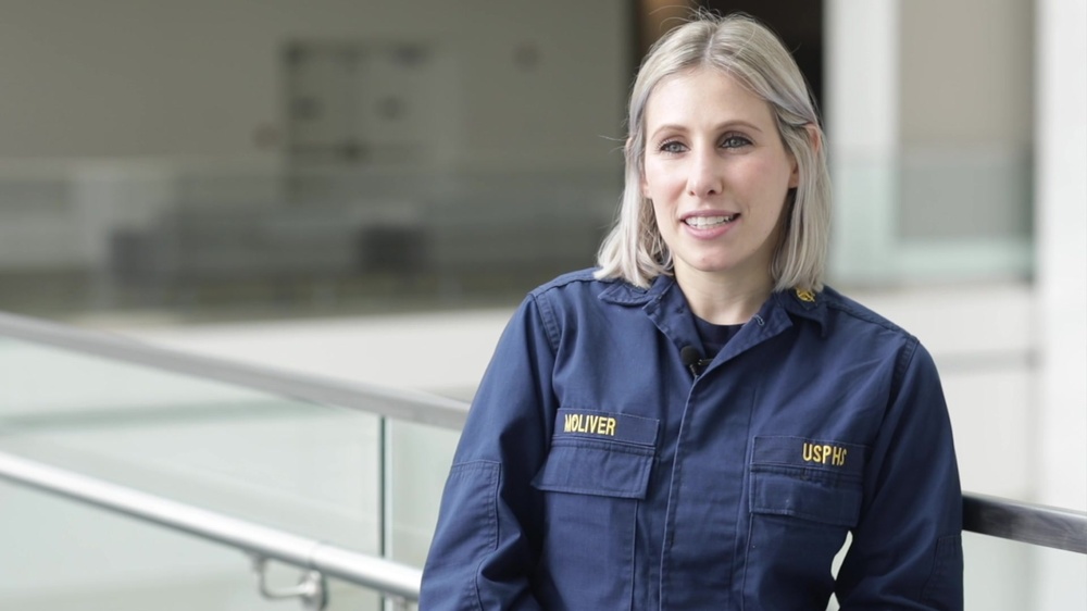 DVIDS - Video - Lt. Cmdr. Rachael Moliver talks about the USPHS