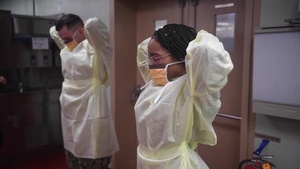 Faces of Comfort: Infection Control Nurse Serves Aboard USNS Comfort