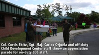 Marine Corps Air Station New River Child Development Center Appreciation Parade