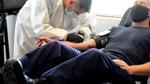 Coast Guard Base Honolulu Blood Drive