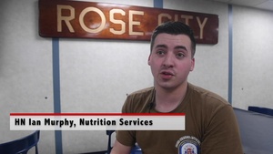 Faces of Comfort: Nutrition Services Aboard USNS Comfort
