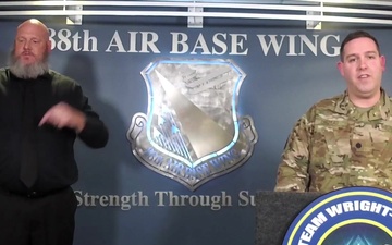 Wright-Patterson AFB Coronavirus Update Live Town Hal April 22