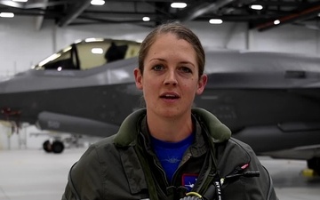 F-35 Demo Team Salutes America: Capt. Kristin &quot;BEO&quot; Wolfe