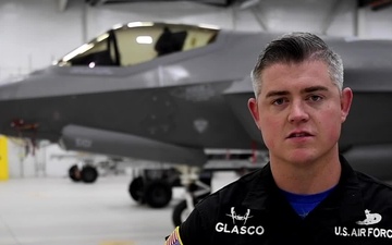 F-35 Demo Team Salutes America: Staff Sgt. Hunter Glasco