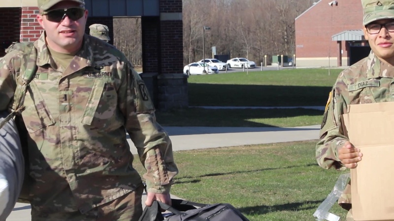 1BCT Soldiers released from quarantine