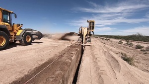 Border Barrier Construction: El Paso