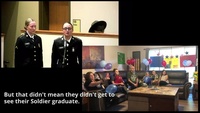 Family watches daughter graduate BCT over live stream