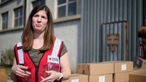 Aviano Red Cross Supply Kits