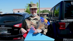 Luke Airmen surprise MSgt (ret) Ruth Heeler for her 100th birthday