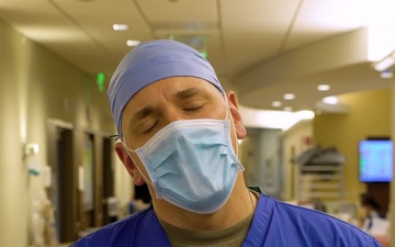 Lt. Col. Robert Bassett Mother's Day shout-out at Stamford Hospital-Bennett Medical Center