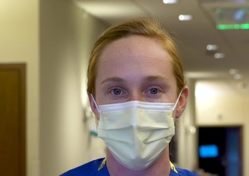 Capt. Delaney Ferguson shout-out at Stamford Hospital-Bennett Medical Center