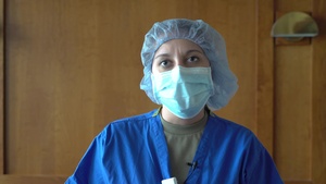 Capt. Holli Nitzsche Mothers Day shout-out at Stamford Hospital-Bennett Medical Center