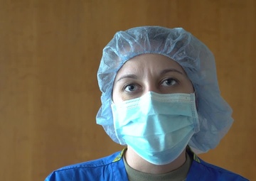 Capt. Holli Nitzsche Mothers Day shout-out at Stamford Hospital-Bennett Medical Center