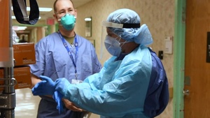 Navy Reserve Supports Elmhurst ICU