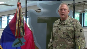 Major General Patrick Hamilton Address