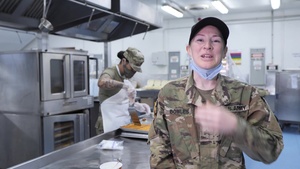 55th Quartermaster Feed at Camp Bondsteel