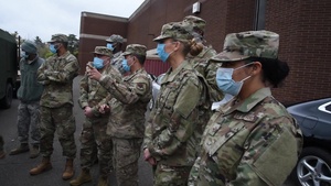 Members of the 111th Attack Wing join Task Force Saber