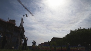 Whiteman AFB Air Force Salutes Flyover- Children's Mercy Adele Hall Campus