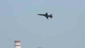 Aircraft from Whiteman AFB take off to fly over medical facilities across Missouri