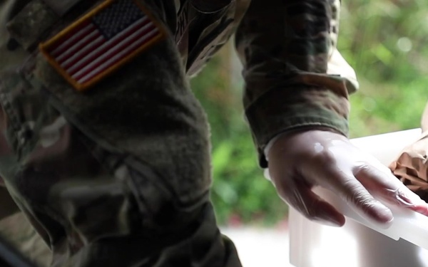 Helping Hands: NC Guardsmen help Chapel Hill, Carrboro schools feed school children in need
