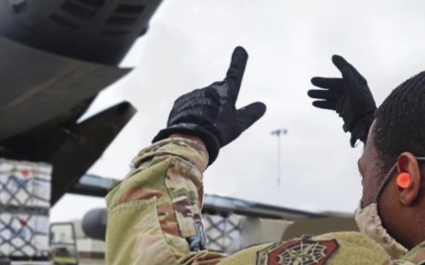 37th AS delivers medical supplies to Ghana