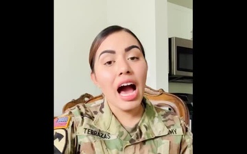 Army Sergeant Bianca Terrazas, Defense Logistics Agency, Shout Out