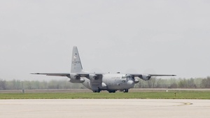 C-130's take to the sky in Missouri