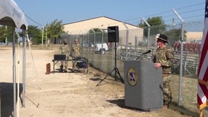 CSM Basil L. Plumley Air Assault School Dedication - Fort Hood, Texas