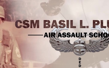 CSM Basil L. Plumley Air Assault School (SOCIAL MEDIA GRAPHIC)