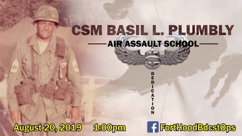 CSM Basil L. Plumley Air Assault School (SOCIAL MEDIA GRAPHIC)
