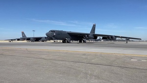 B-52H Stratofortress taxi