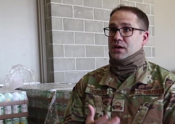 Nebraska National Guard supports food bank operations