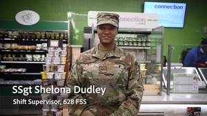 Message from the JB Charleston Dining Facility