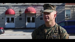 II MEF Command Master Chief discusses the importance of checking on your Marines, Sailors at Camp Lejeune