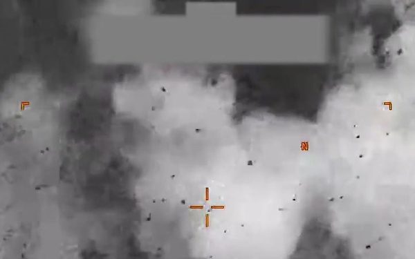 Coalition Aircraft Destroy ISIS Tunnel and Cave Complex
