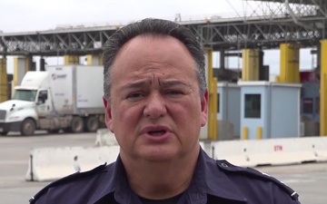 CBP San Diego Director of Field Operations Pete Flores Discusses Processing Cargo On The Border.