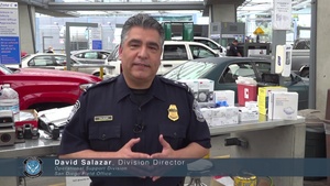 David Salazar, CBP San Diego Field Office, Discusses Use Of PPE