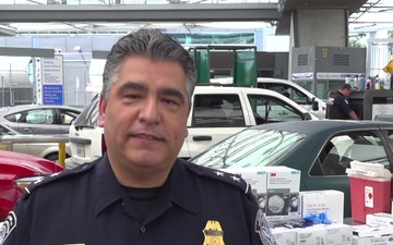 David Salazar, CBP San Diego Field Office, Discusses Use Of PPE