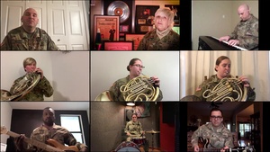 The Tennessee National Guard performs Tennessee song, Rocky Top