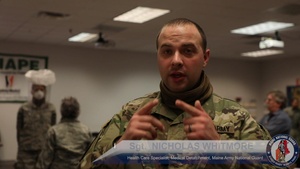 Maine National Guardsmen Receive N95 Fit Test Training