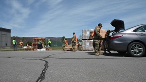National Guard Soldiers support Vermonters in Springfield