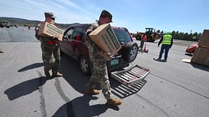 National Guard Soldiers support Vermonters in Springfield