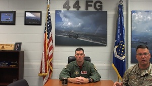 44th Fighter Group Commander's Call May 2020
