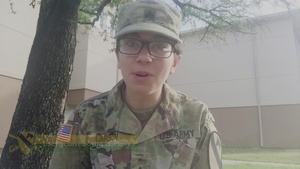 Encouragement Videos in Support of New Army Recruits