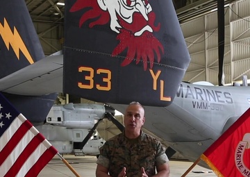 VMM-362 Relief and Appointment Video Message