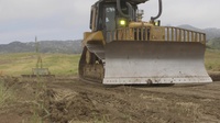 Heavy equipment training helps prepare Camp Pendleton, California fire fighters